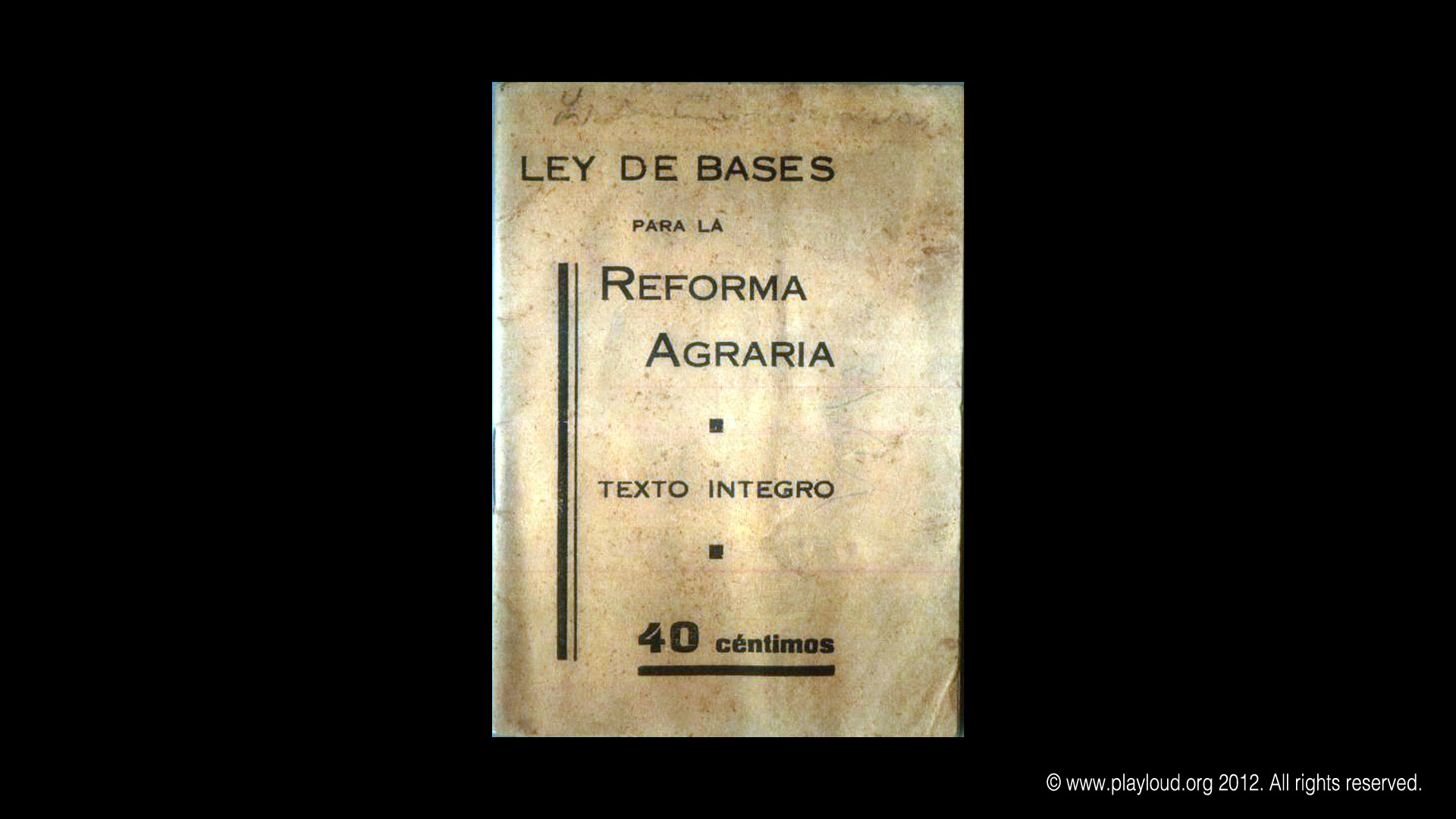 reforma agraria republicana